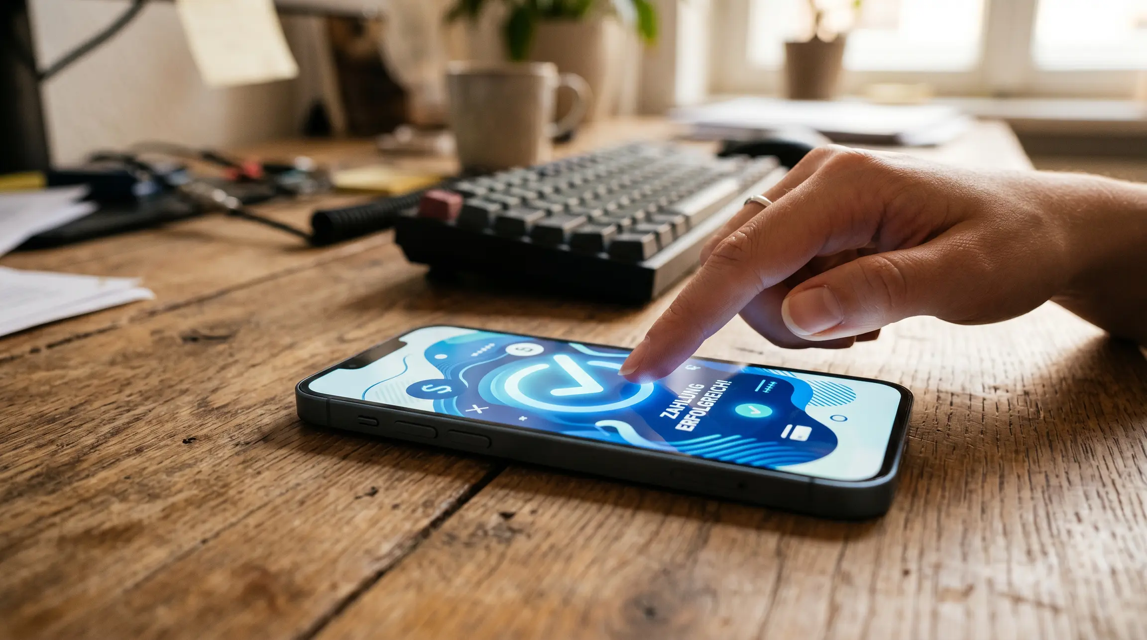 Amazon Visa Beantragung per Smartphone