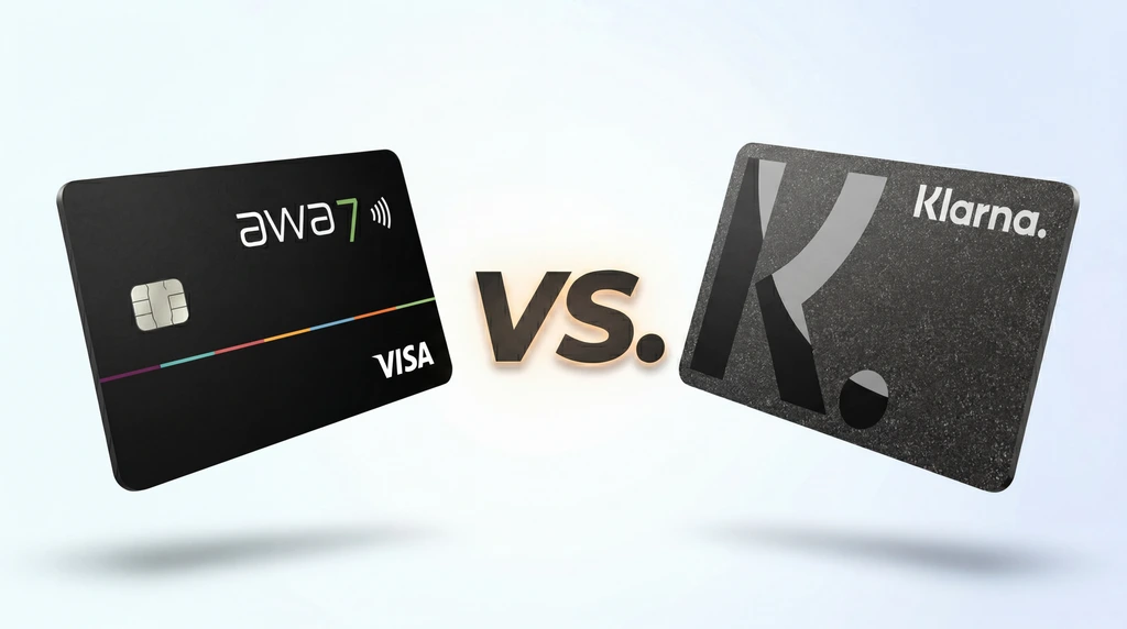 awa7 vs. Klarna Card: Nachhaltigkeit trifft auf Shopping-Flexibilität