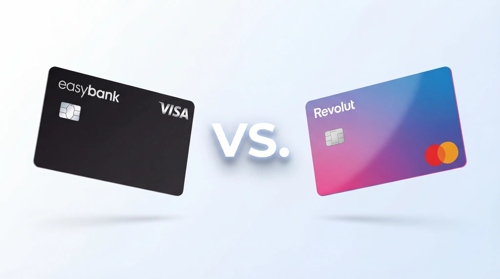 easybank Kreditkarte vs. Revolut: Klassischer Bankservice trifft auf Fintech-Innovation