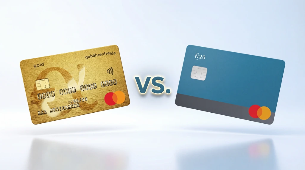 Advanzia Mastercard Gold vs. N26: Goldener Reise-Kredit gegen smartes App-Banking